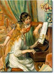 Renoir: Meninas ao Piano